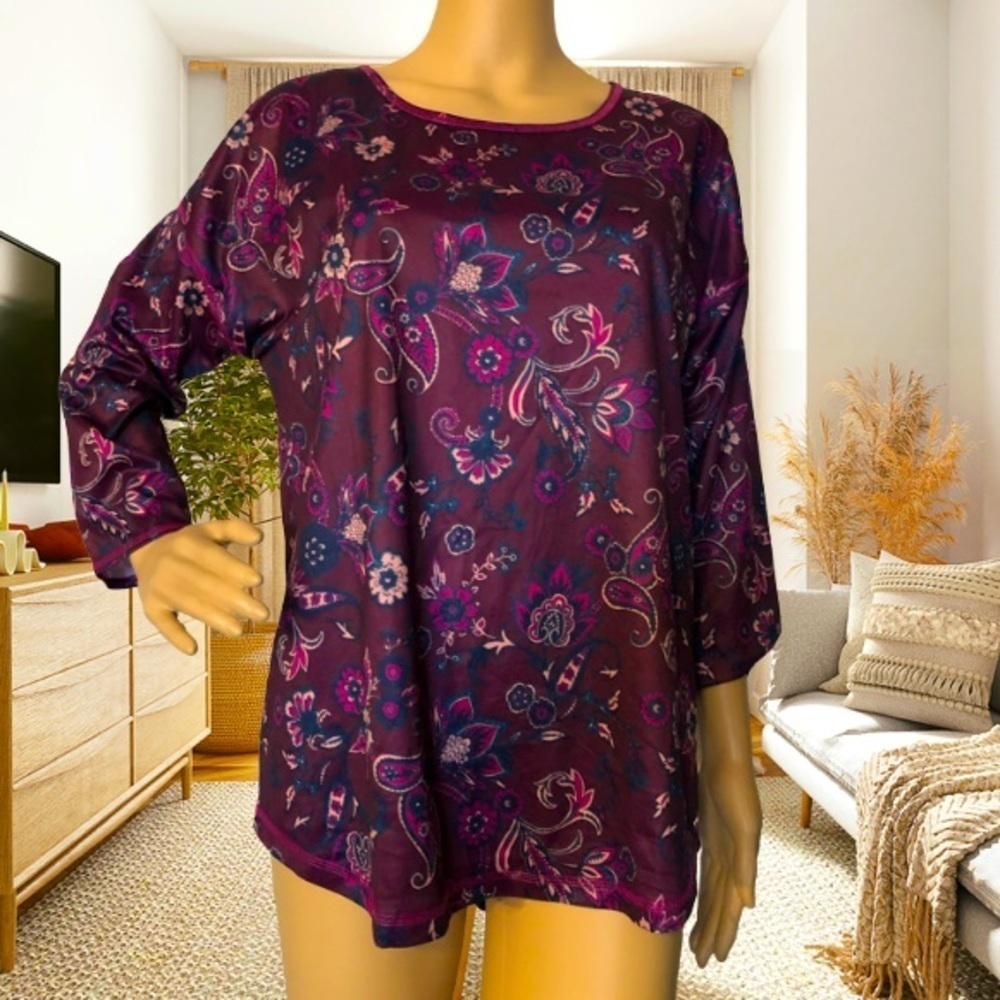 St. John’s Bay Floral Boho Top